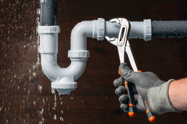 Professional Drain Cleaning technician working in Wallis, TX